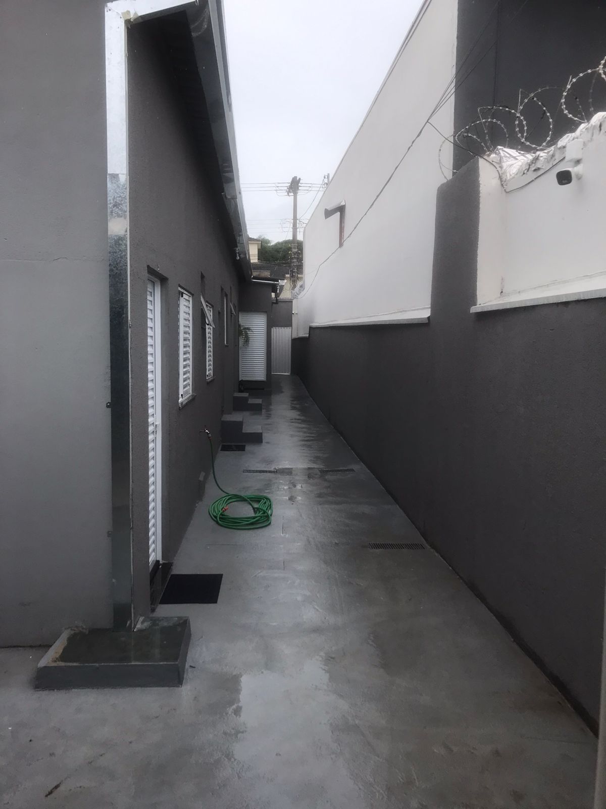 Corredor externo das unidades